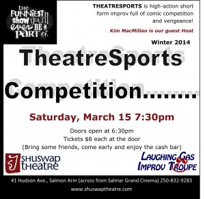 TheatreSports Improv Competition Shuswap Theatre